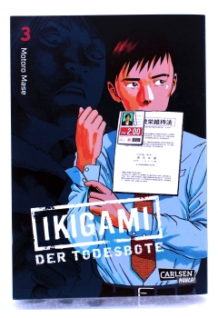 Ikigami - der Todesbote Manga Band 3 von Carlsen Manga!